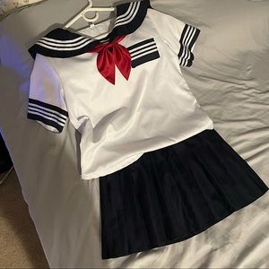 (Sold) Japanese school uniform. JK sailor cosplay